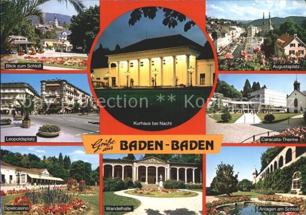 Baden-Baden Weltbad Schloss Spielcasino