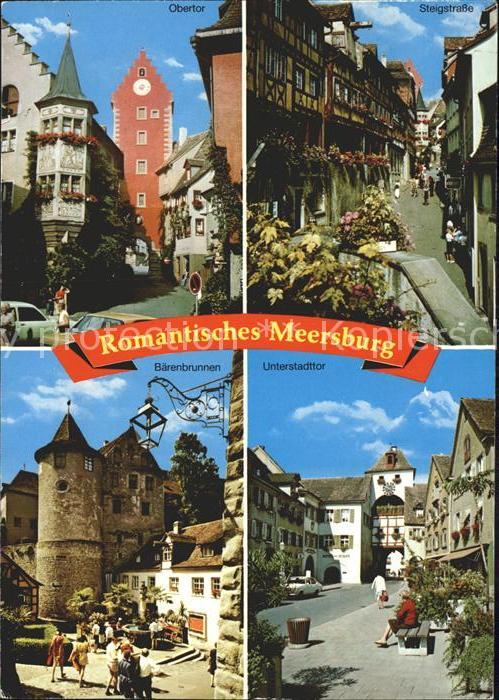 Meersburg Bodensee Bärenbrunnen Obertor Steigstraße