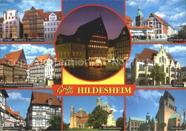Hildesheim Hinterer Brühl Mariendom Wedekindhaus