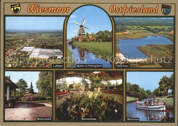 Wiesmoor Luftbild Mühle Ottermeer