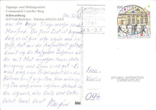 Iphofen Schwanberg Kloster – Bild 2