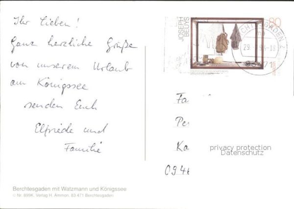 Koenigssee Berchtesgaden Watzmann Sankt Bartholomä – Bild 2