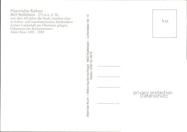 Staffelstein Historisches Rathaus – Bild 2