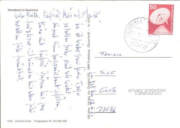 Wormbach Schmallenberg Sauerland Ortsansicht – Bild 2