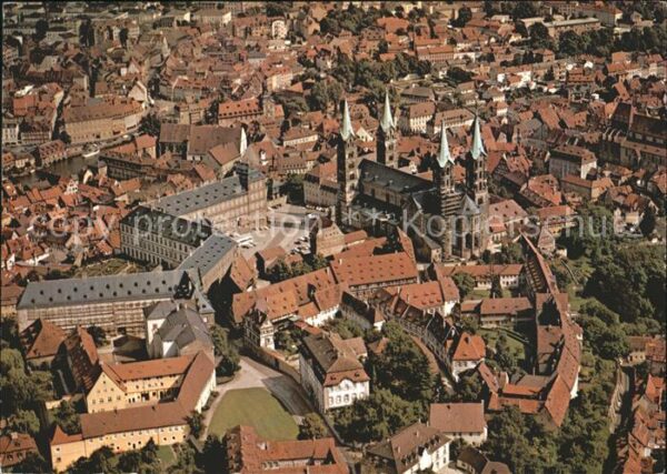 Bamberg Dom Luftansicht