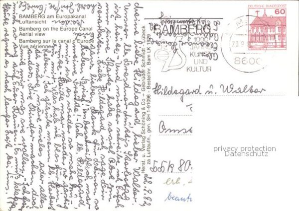 Bamberg Europakanal Luftbild – Bild 2