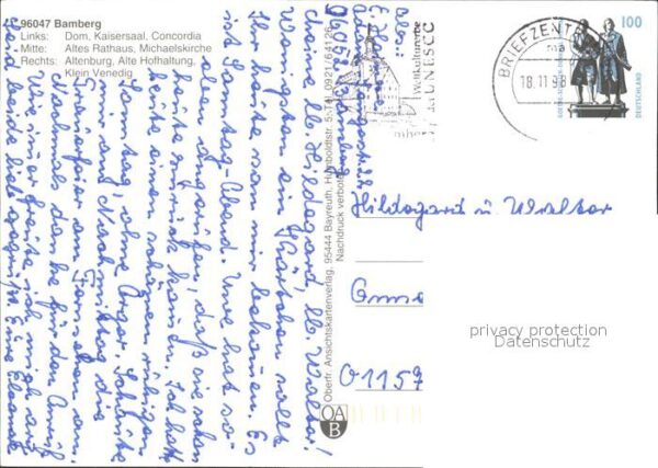 Bamberg Dom Kaisersaal Concordia Klein Venedig – Bild 2