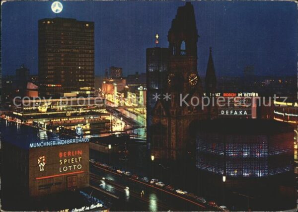 Berlin Europacenter Kaiser Wilhelm Gedächtnisk