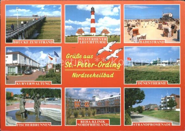Peter-Ording St Nordseeheilbad Kurverwaltung Fischerbru