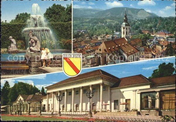 Baden-Baden Kurhaus Brunnen
