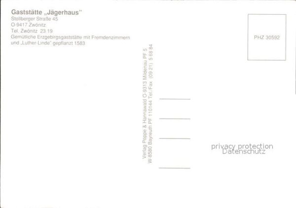 Zwoenitz Jägerhaus Brettmühle – Bild 2
