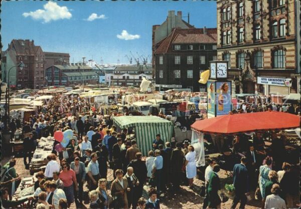 Hamburg Sankt Pauli Fischmarkt
