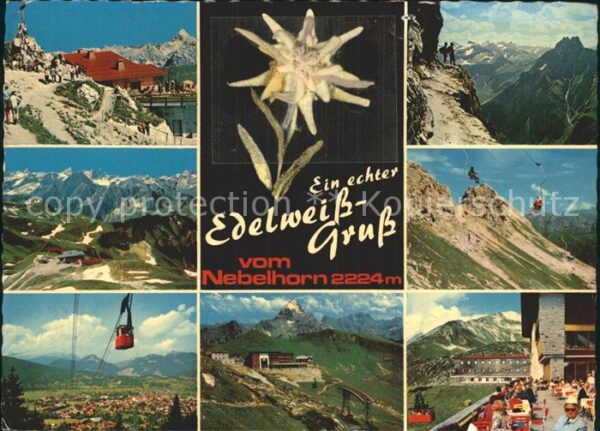 Nebelhorn Bergbahn Bergrestaurant Edelweiß