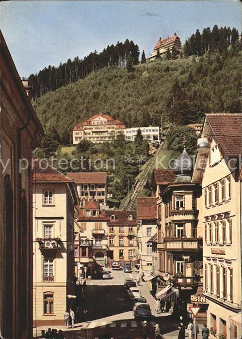 Wildbad Schwarzwald Bergbahn Sommerberg Hotel