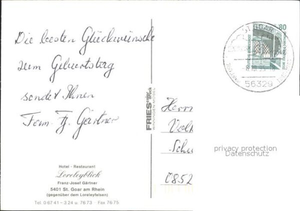 Goar St Hotel Loreleyblick – Bild 2