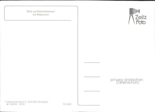 Bischofswiesen Watzmann – Bild 2