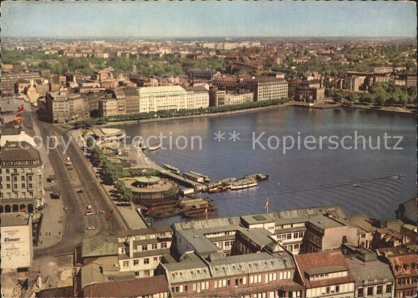 Hamburg Jungfernstieg Binnenalster