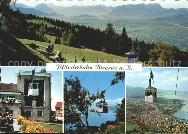 Bregenz Vorarlberg Pfänderbahn