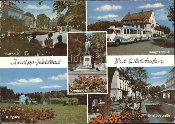 Woerishofen Bad Kneipp Heilbad Hauptstraße Kurpark Knei