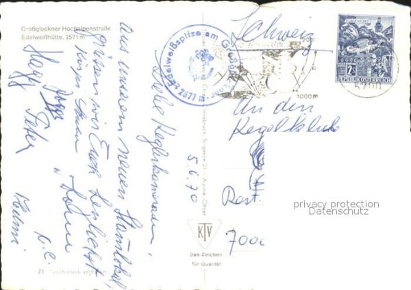 Grossglockner Hochalpenstraße Edelweisshütte – Bild 2