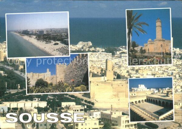 SOUSSE  Tunesie Strand Stadtansichten