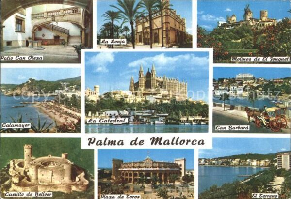 Palma de Mallorca Patio Can Oleza Molinos El Jonquet Cast
