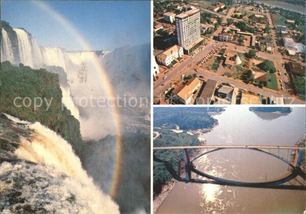 Iguacu Wasserfall Brücke