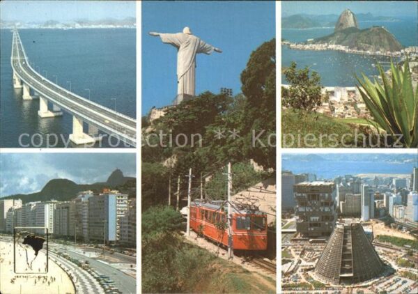 Rio de Janeiro Kathedrale Christo Redentor Strand Copo