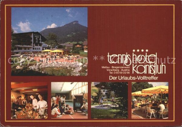 Mellau Vorarlberg Tennishotel Kanisfluh