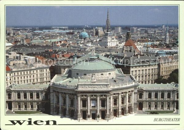 Wien Burgtheater Stadtansicht