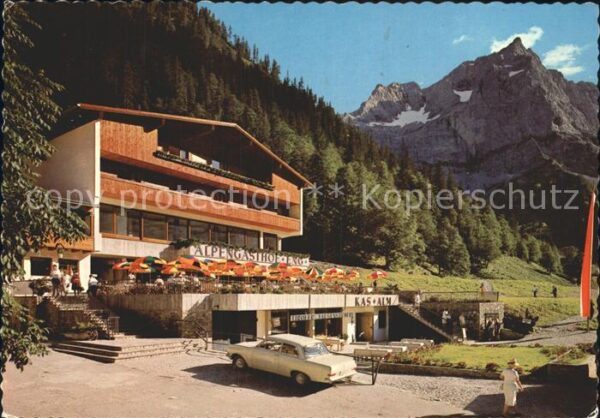 Hinterriss Tirol Alpengasthof Eng Großer Ahornboden Karw