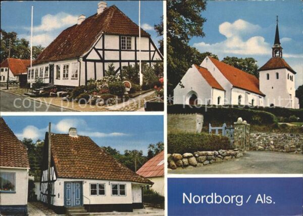 Nordborg Kirche Häuser