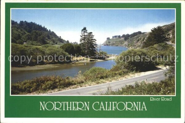 California US-State Northern California River Road