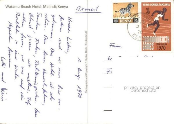 Malindi Kenia Watamu Beach Hotel – Bild 2