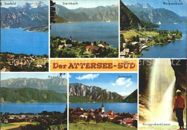 Attersee Seefeld Nussdorf UnterachBurggrabenklam