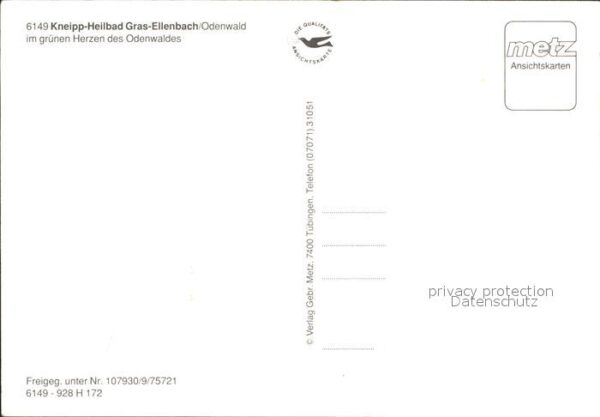 Gras-Ellenbach Odenwald Kneipp Heilbad – Bild 2