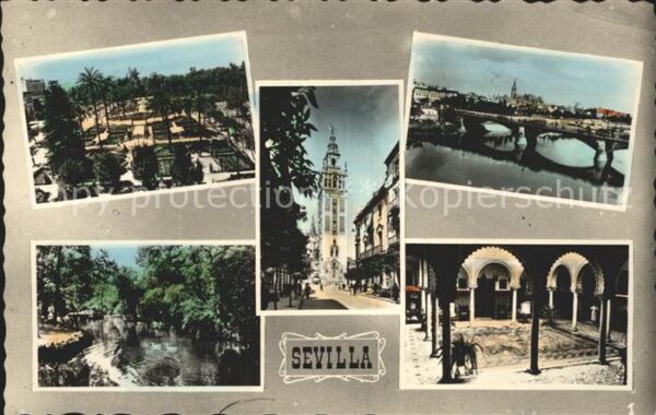 Sevilla Andalucia Stadtansicht
