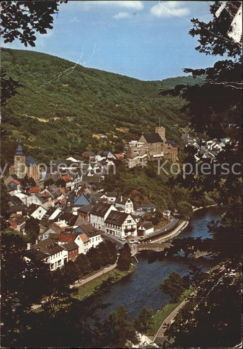 Heimbach Eifel Naturpark mit Ruhr und Eifel