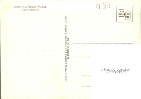 Arolsen Bad Residenzschloss – Bild 2