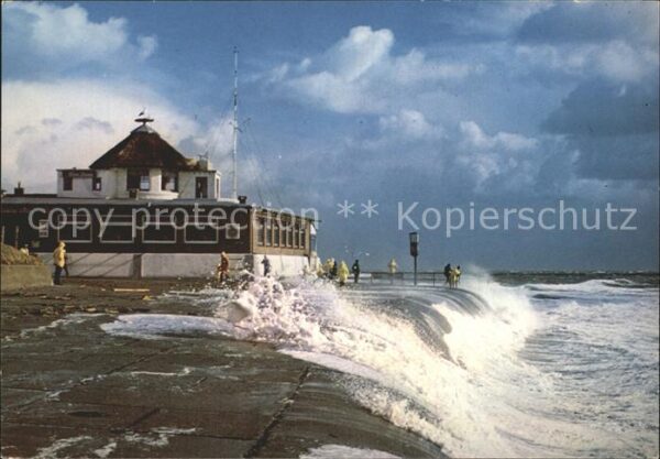 Borkum Sturmflut