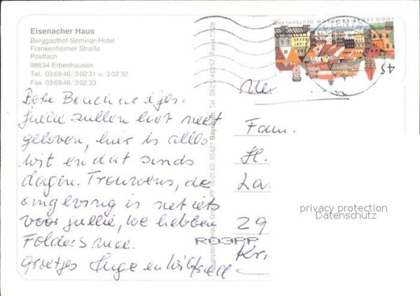 Erbenhausen Meiningen Fliegeraufnahme Eienacher Haus – Bild 2