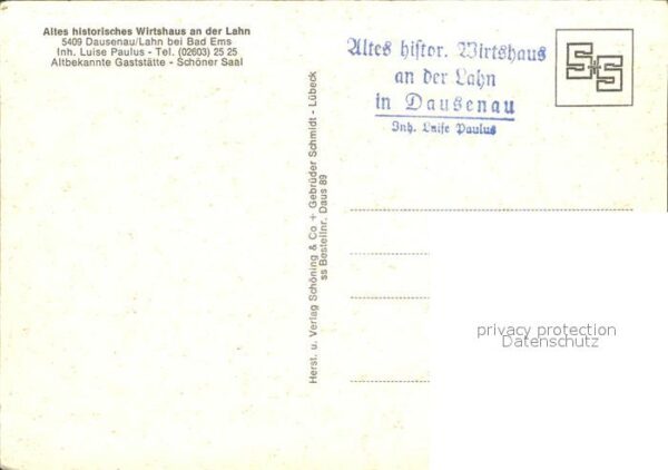 Dausenau Altes historisches Wirtshaus – Bild 2