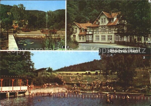 Altenbrak Harz Am Rolandseck Treseburg Waldbergbad