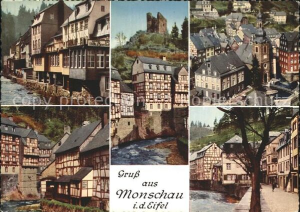 Monschau Ruhrpartie Haller Ruine Evangelische Ki