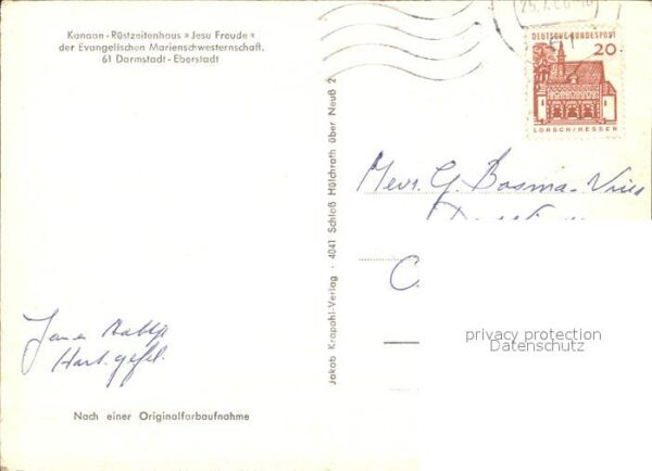 Eberstadt Darmstadt Kanaan Rüstzeitenhaus Jesu Freude – Bild 2