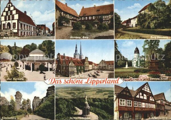 Bad Salzuflen Burg- Blomberg Sternberg Bad Meinberg L