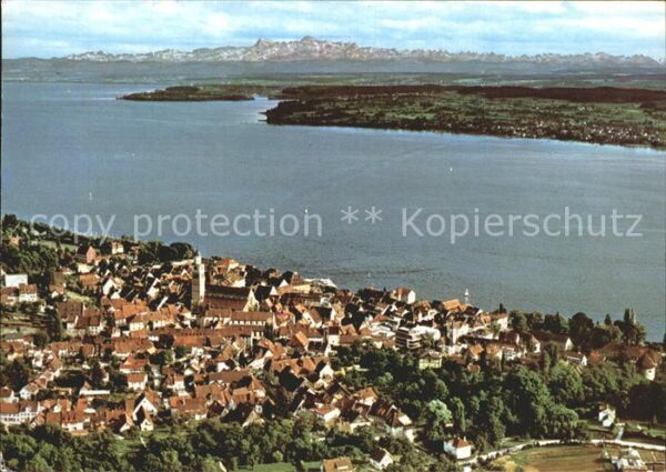 Ueberlingen Bodensee Fliegeraufnahme