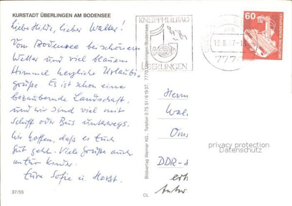 Ueberlingen Bodensee Fliegeraufnahme – Bild 2