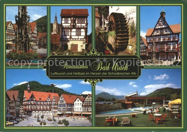 Bad Urach Marktbrunnen Haus am Gorisbrunnen Wasse
