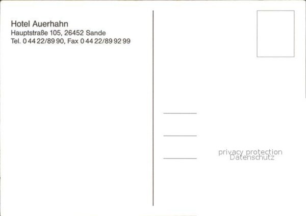 Sande Hotel Auerhan – Bild 2
